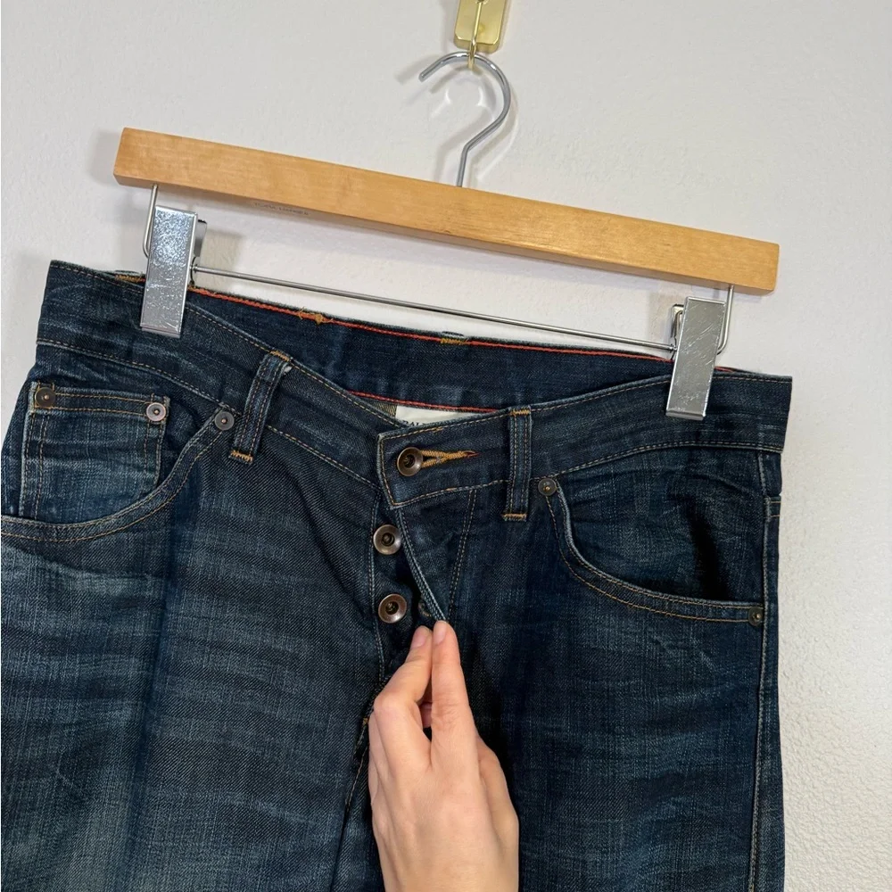 Raleigh‎ Denim White Oak Cone Selvage Denim Jeans Button Fly Men’s Sz 30